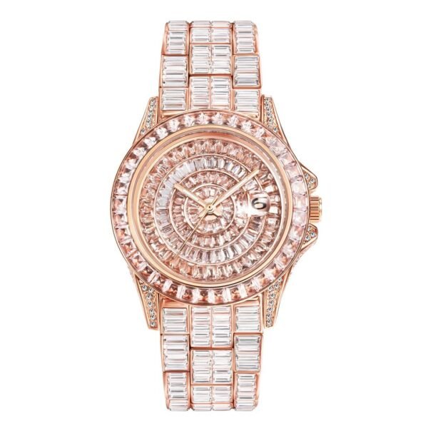 Pristino Fully Flooded Iced Out Watch - Image 2