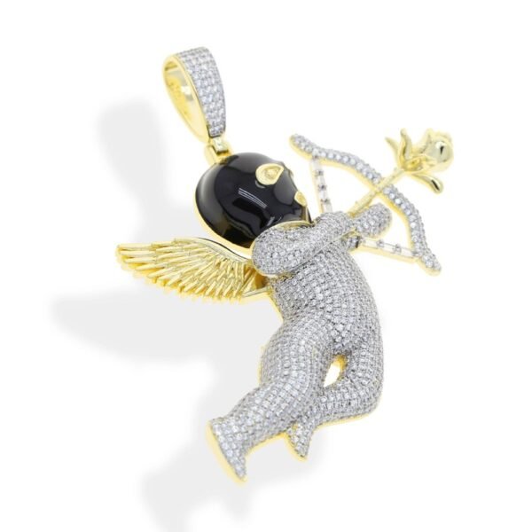 Iced Out "Arrow Thug Angel" Necklace - Image 3