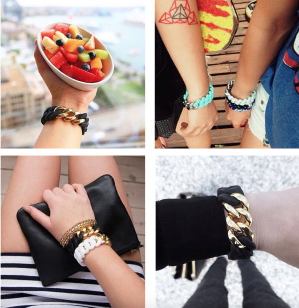 20mm Cuban Silicone Bracelet - Image 2