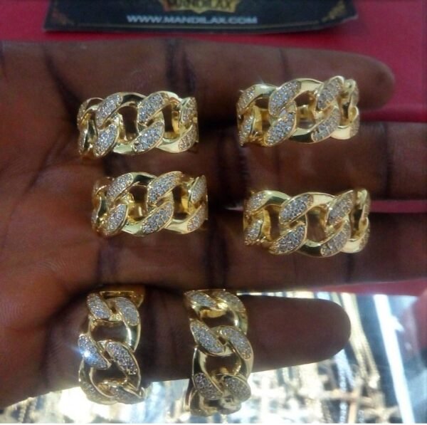 Vogue Iced Out Miami Cuban Ring