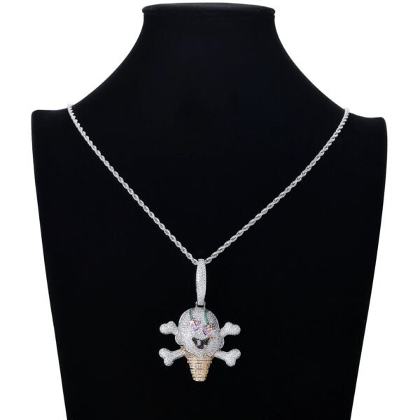 Tekashi 6ix9ine Skull Bone Ice Cream Chain - Image 5