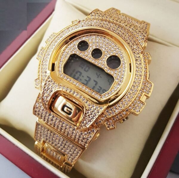 Custom Casio G-Shock Full Iced Out Watch - Image 5