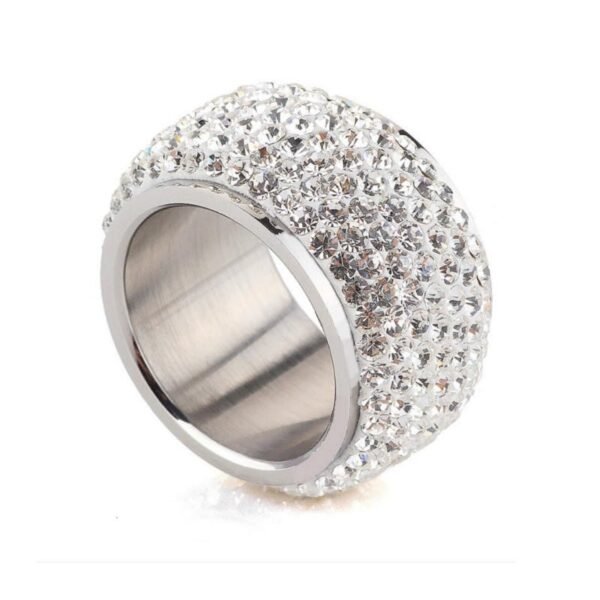 Silver Iced flooded Bold Band