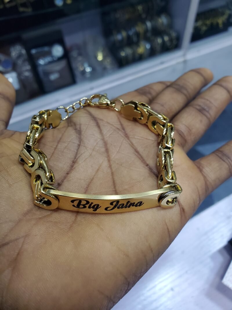Personalized Byzatine ID Bracelet - Image 2