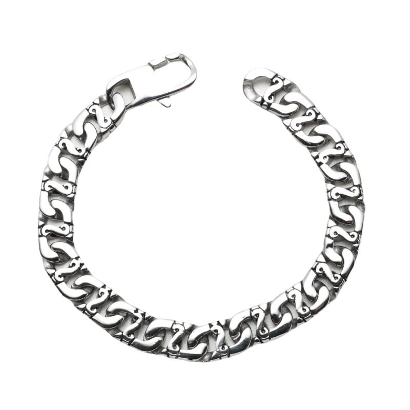 Vintage Silver With Touch Of Black Bracelet - Image 3