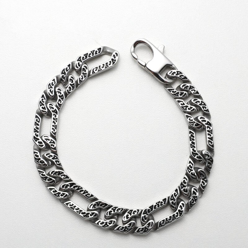 Vintage Silver With Touch Of Black Bracelet