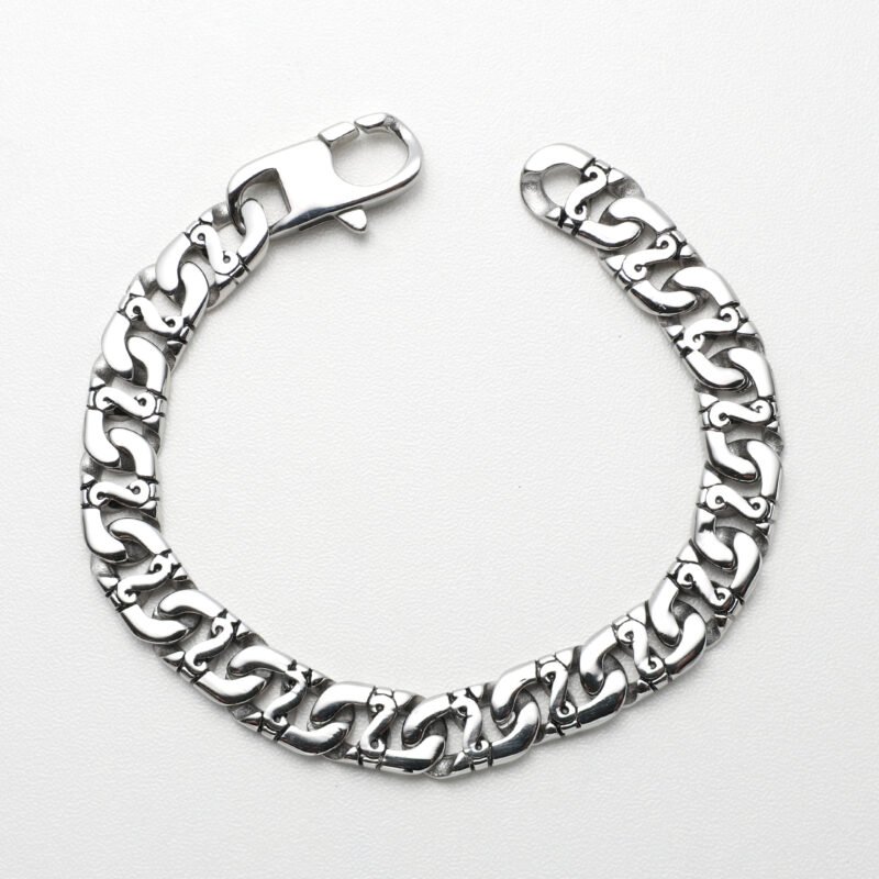 Vintage Silver With Touch Of Black Bracelet - Image 2