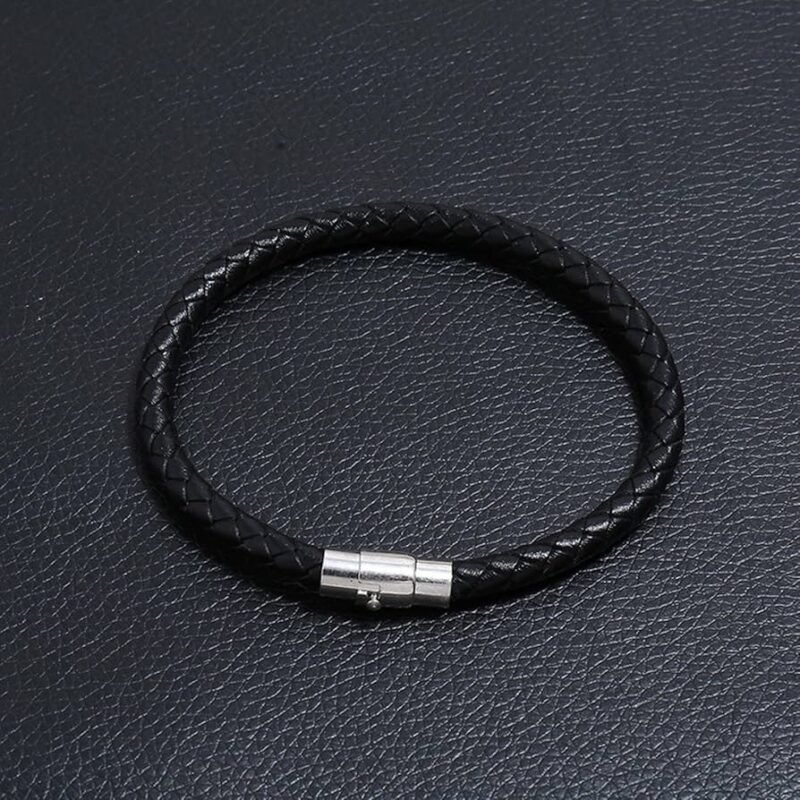 Casual Cord Leather Bracelet - Image 2