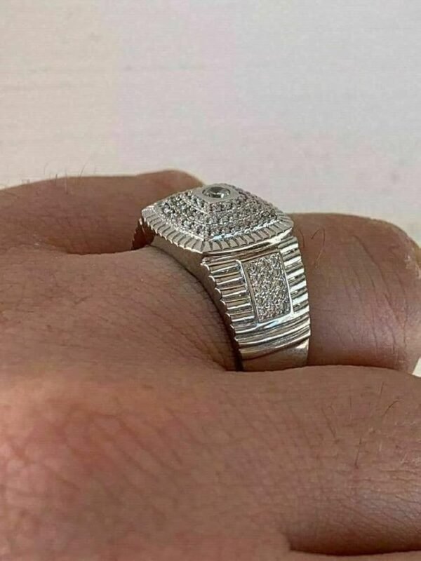 925 Sterling Silver Icy Ring - Image 4