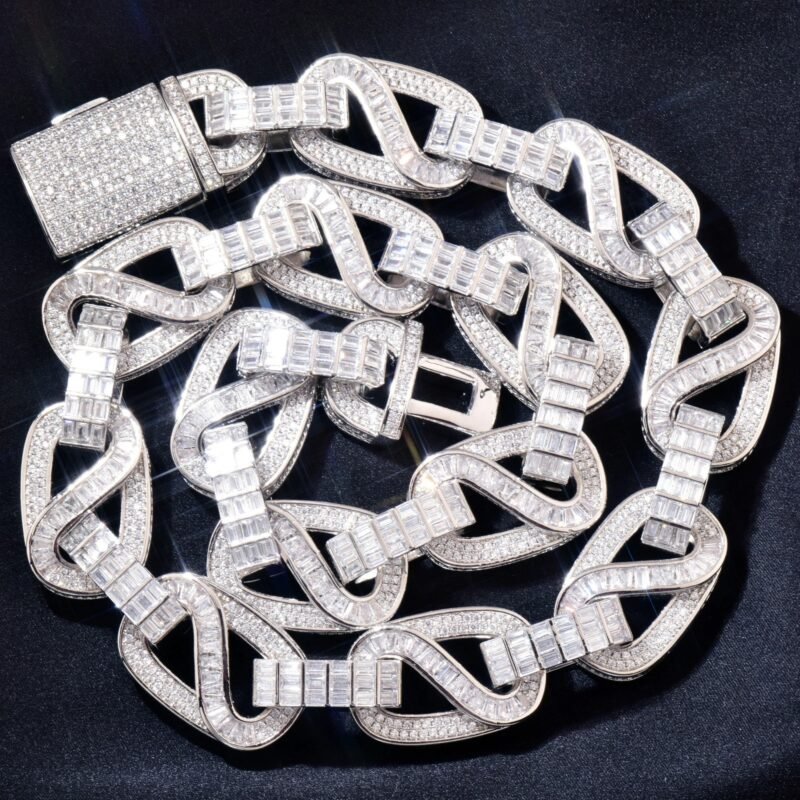 Silver Bold Neo Anchor Link Necklace